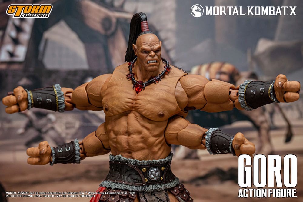 Mortal Kombat Action Figure 1/12 Goro 18 cm - Damaged packaging