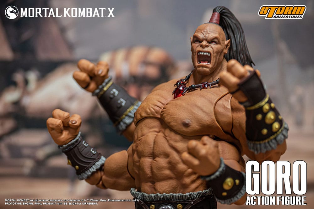 Mortal Kombat Action Figure 1/12 Goro 18 cm - Damaged packaging