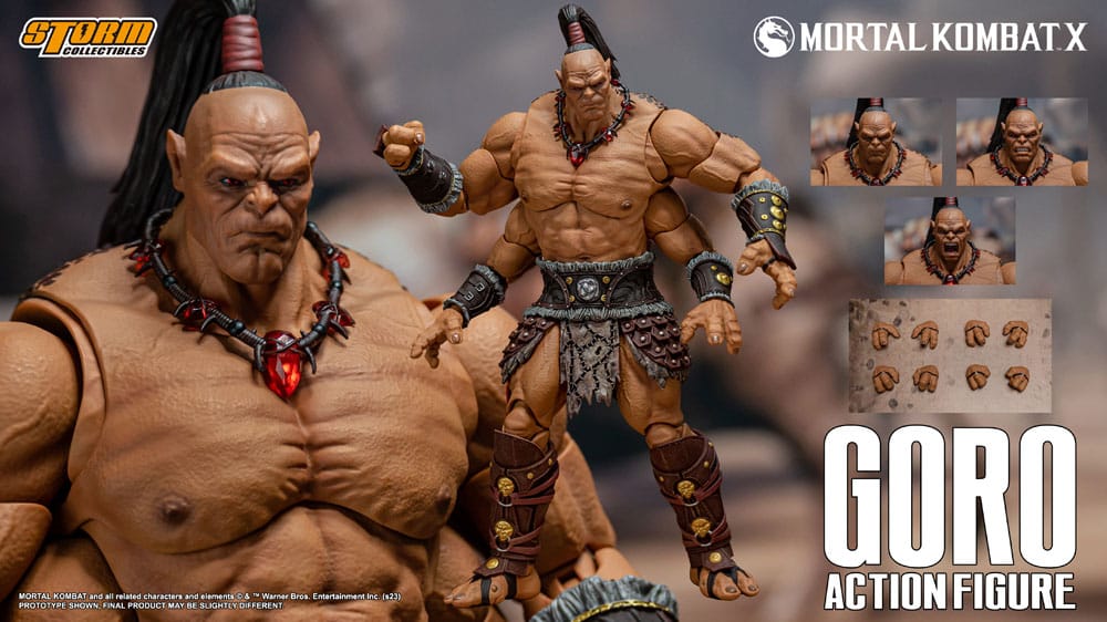 Mortal Kombat Action Figure 1/12 Goro 18 cm