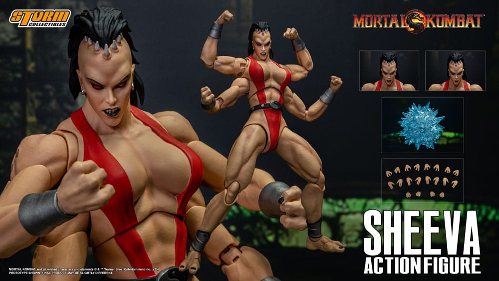 Mortal Kombat Action Figure 1/12 Sheeva 18 cm