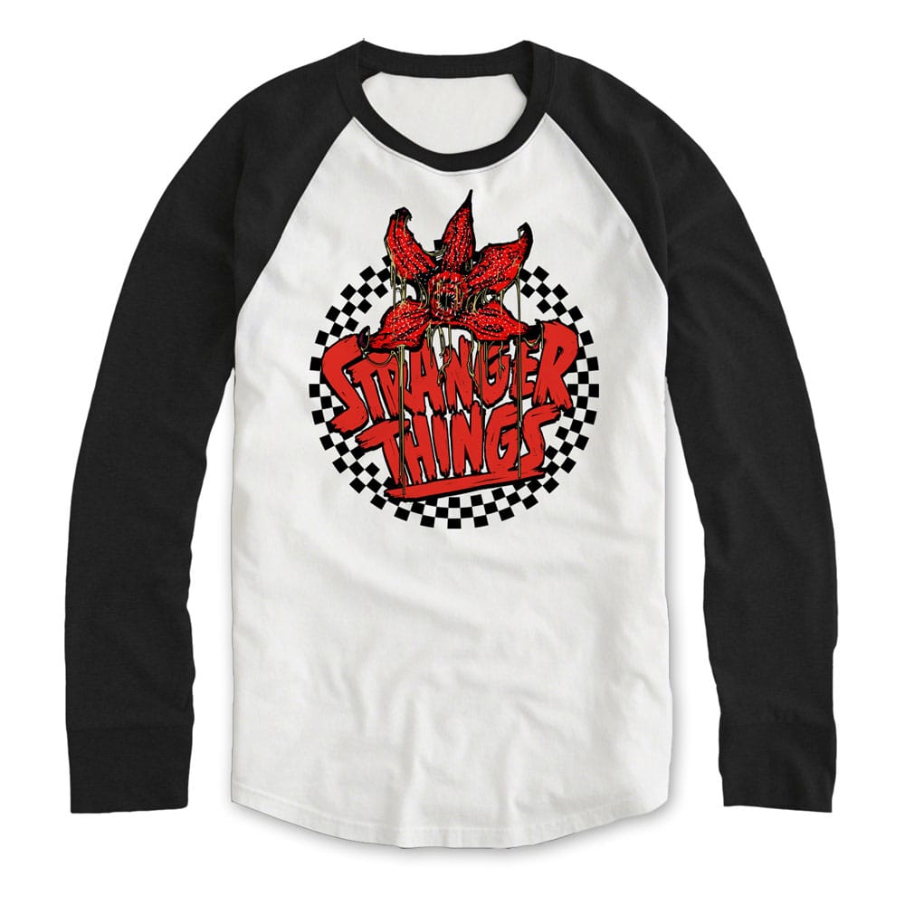Stranger Things Sweatshirt Checkered Circle Ls