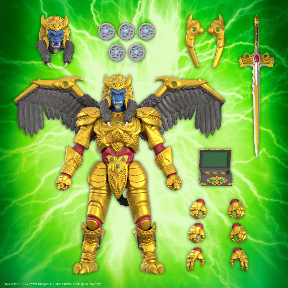 Mighty Morphin Power Rangers Ultimates Action Figure Goldar 20 cm