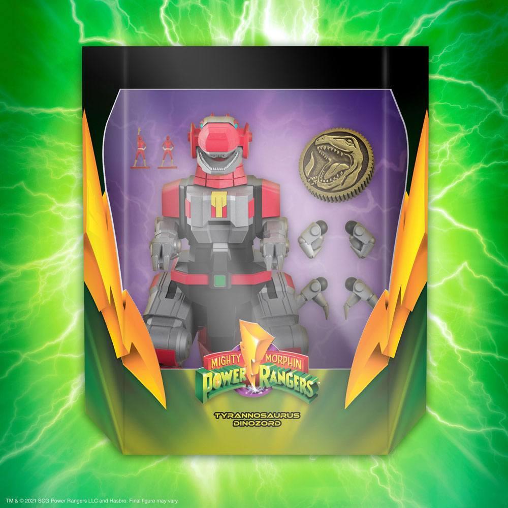 Mighty Morphin Power Rangers Ultimates Action Figure Tyrannosaurus Dinozord 20 cm