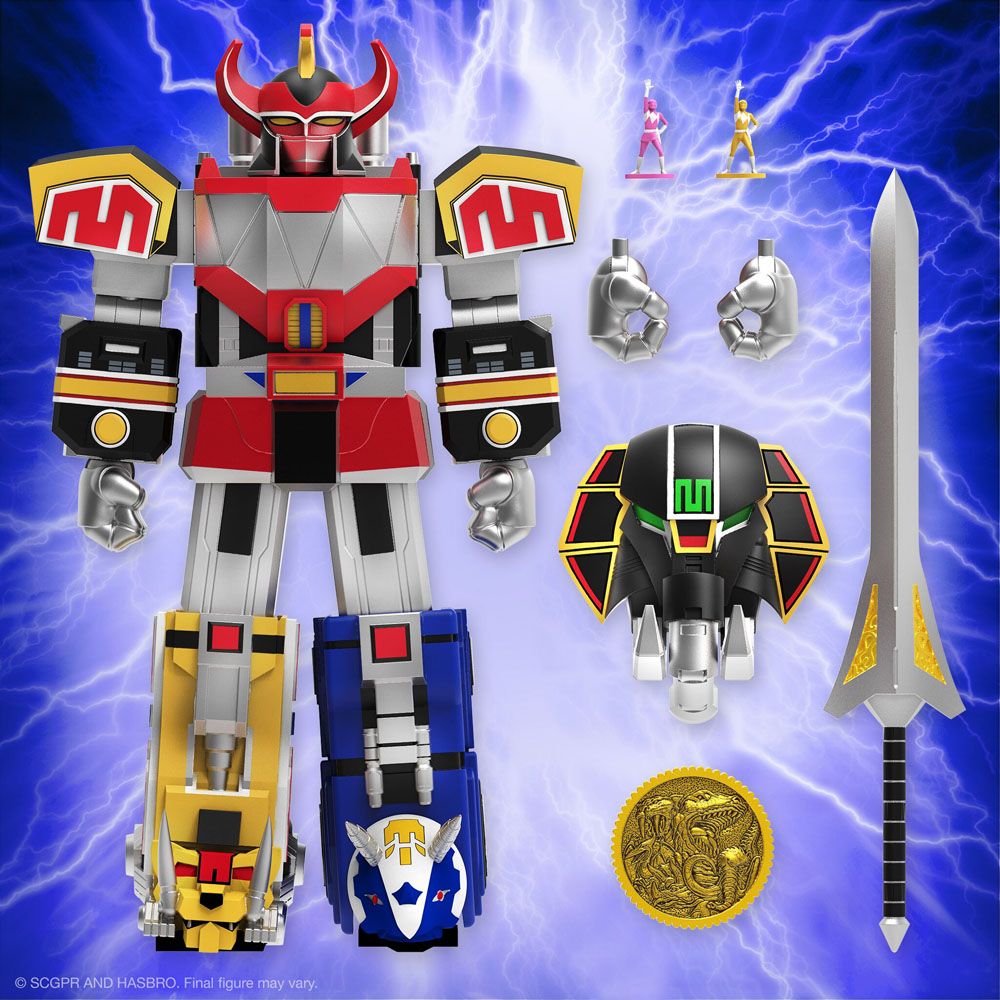 Mighty Morphin Power Rangers Ultimates Action Figure Dino Megazord 20 cm