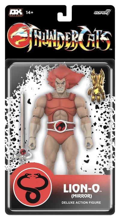 Thundercats DELUXE Action Figure Wave 04 Lion-O (Mirror) - Damaged packaging