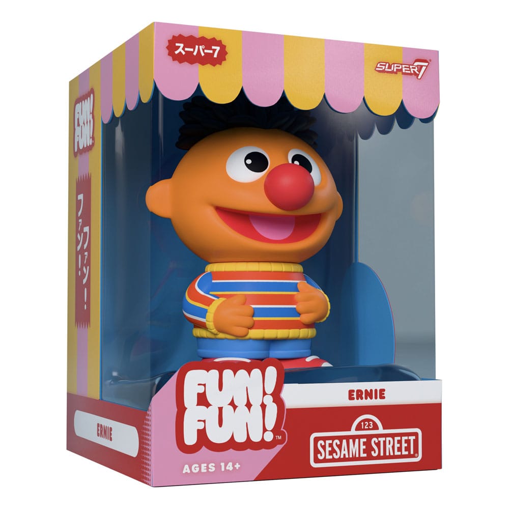 Sesame Street FUN! FUN! Vinyl Action Figure Wave 02 Ernie 13 cm