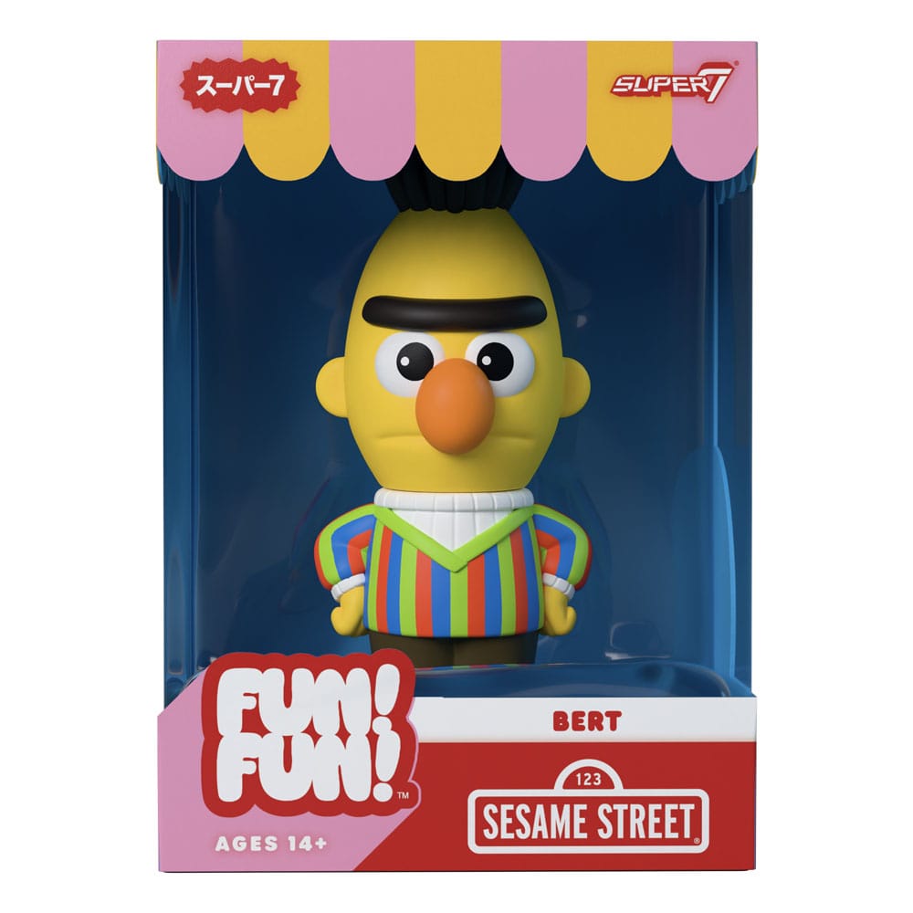 Sesame Street FUN! FUN! Vinyl Action Figure Wave 02 Bert 13 cm