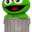 Sesame Street Fun! Fun! Soft Vinyl Figur Wave 01 - Oscar the Grouch 18 cm
