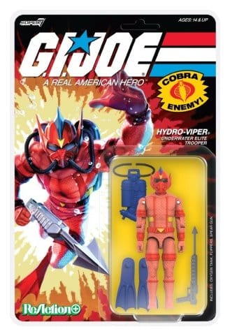 GI Joe ReAction+ Action Figure Wave 07 Hydro Viper (Comic) 10 cm
