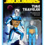 Micronauts ReAction+ Action Figure Wave 03 Time Traveler (Translucent Blue) 10 cm