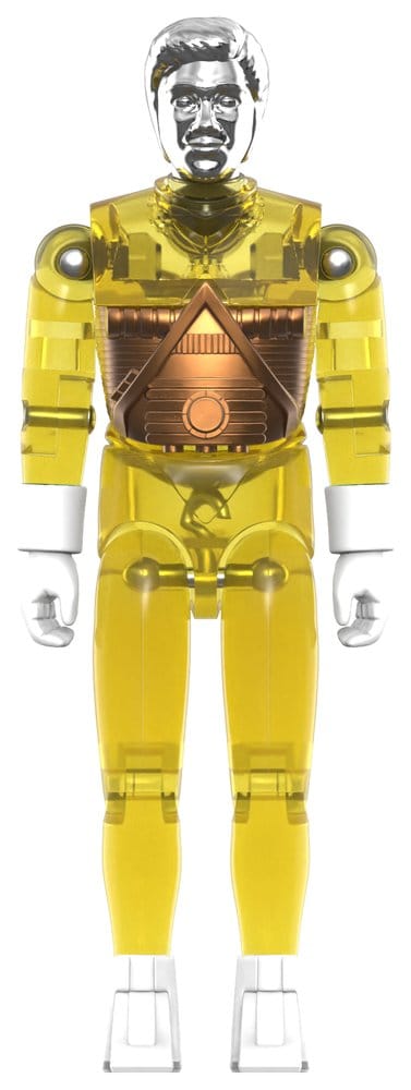Micronauts ReAction+ Action Figure Wave 03 Time Traveler (Translucent Yellow) 10 cm