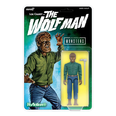 Universal Monsters ReAction+ Action Figure Wave 1 The Wolf Man 10 cm