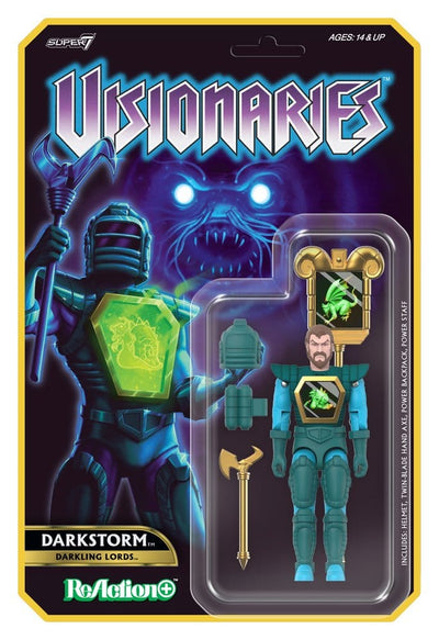 Visionaries ReAction+ Action Figure Wave 01 Darkstorm
