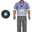 De La Soul ReAction Action Figure Wave 01 Vincent "Maseo" Mason (Me, Myself & I)