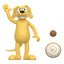 Green Day ReAction Action Figure Dookie Dog 9 cm