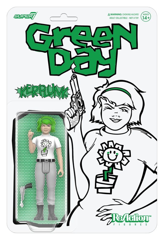 Green Day ReAction Action Figure Kerplunk Girl