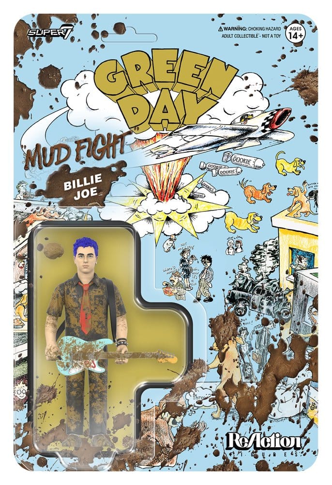Green Day ReAction Action Figure Wave 01 Billie Joe Armstrong (Mud Fight)