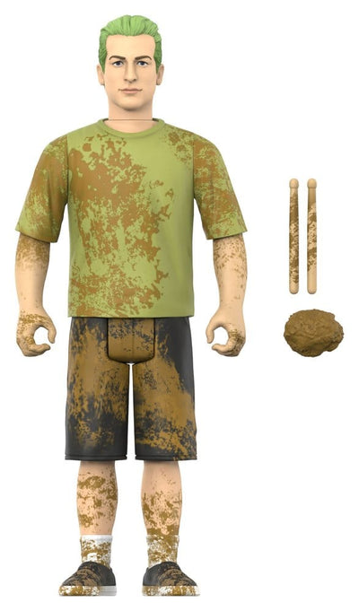 Green Day ReAction Action Figure Wave 01 Tré Cool (Mud Fight)