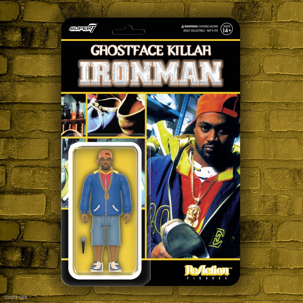 Ghostface Killah ReAction Action Figure Ghostface Killah (Ironman) 10 cm