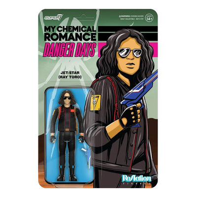 My Chemical Romance ReAction Action Figure Wave 01 (Danger Days) Jet Star (Unmasked) 10 cm