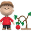 Peanuts ReAction Action Figure Charlie Brown and Sad Tree (Snow Globe Card Back)