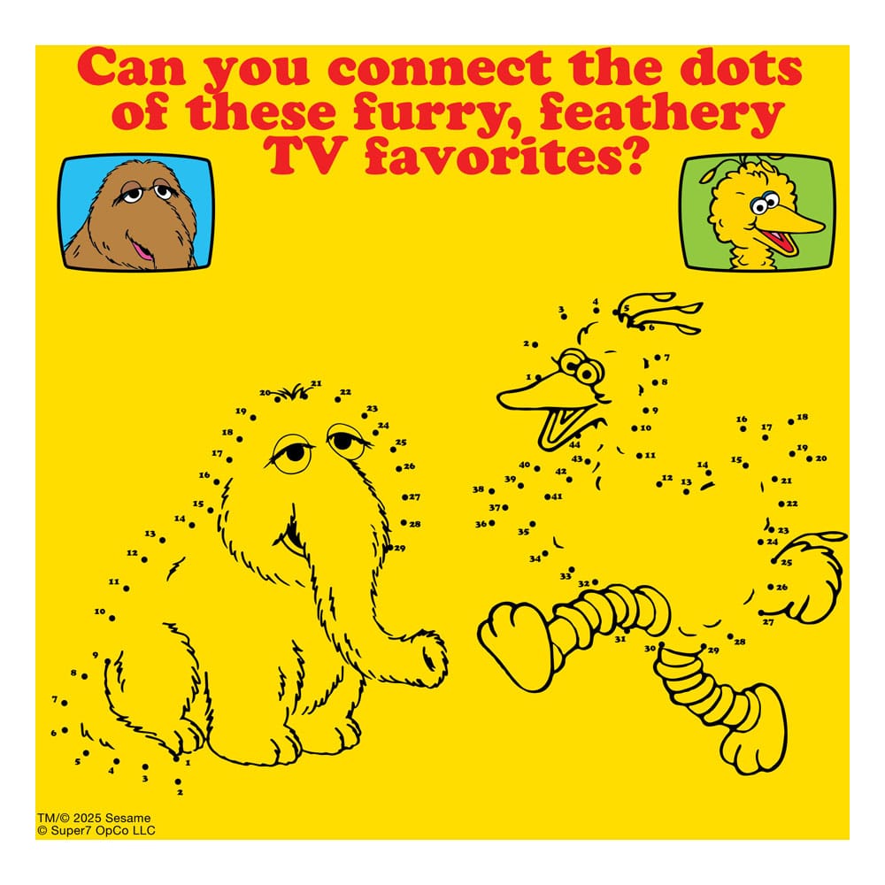 Sesame Street ReAction Action Figures 2-Pack Big Bird and Mr. Snuffleupagus 10 cm