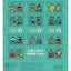 Sesame Street ReAction Action Figure Wave 06 Ernie (PJs) 10 cm       - Damaged packaging