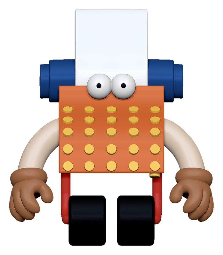 Sesame Street ReAction Action Figure Wave 06 Typewriter Guy 10 cm