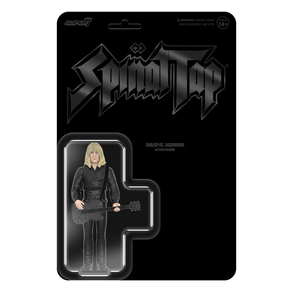 Spinal Tap ReAction Action Figure Wave 02 David St. Hubbins (None More Black) 10 cm