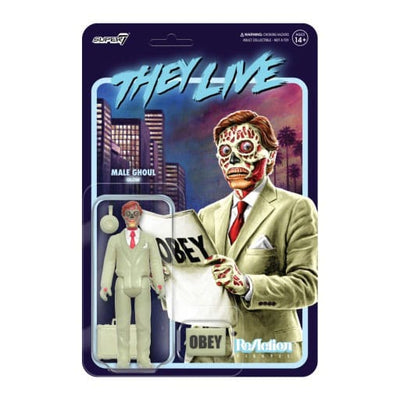 They Live ReAction Action Figure Wave 02 Male Ghoul (Glow) 10 cm