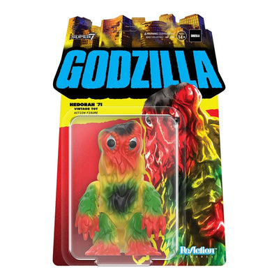 Godzilla Toho ReAction Action Figure Hedorah Vintage Toy Hawaii 10 cm