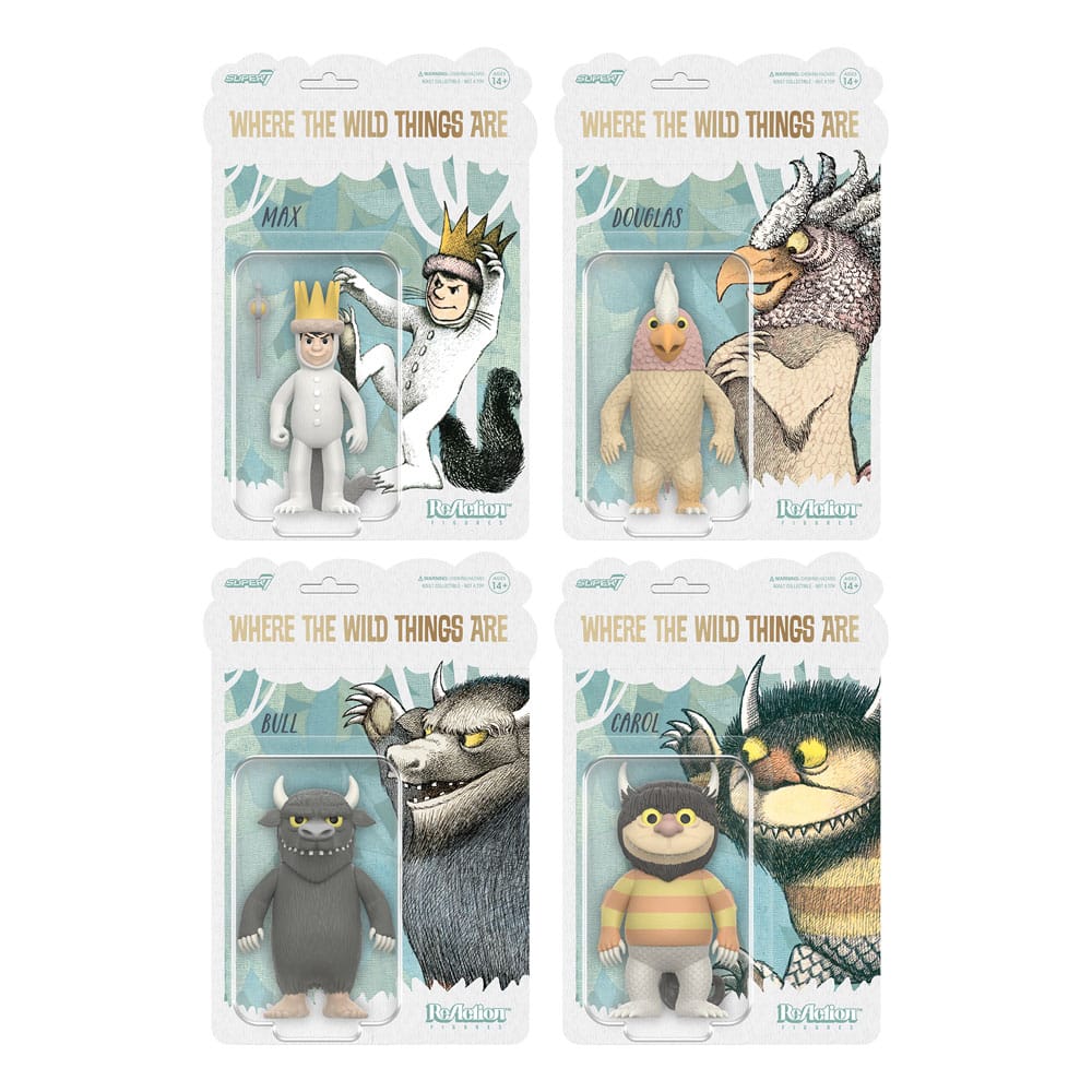 Where The Wild Things Are ReAction Action Figure Wave 01 Carol (Monster) 10 cm