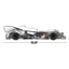 Batman 1989 Super Cyborg Vehicle Batmobile 1989 (Clear) 35 cm