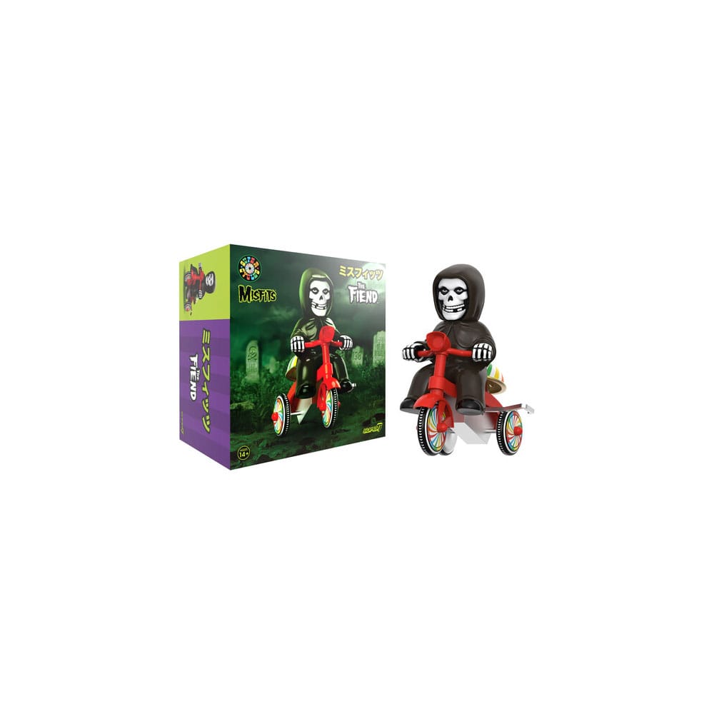 Misfits Super Cycles Action Figure Mummy Boy (Black with Red Trike) 13 cm