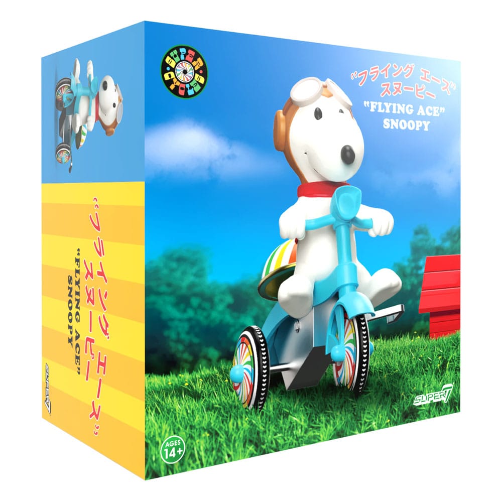 Peanuts Super Cycles Action Figure Snoopy Flying Ace 13 cm