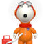 Peanuts Supersize Vinyl Action Figure Snoopy Spacesuit Orange 30 cm