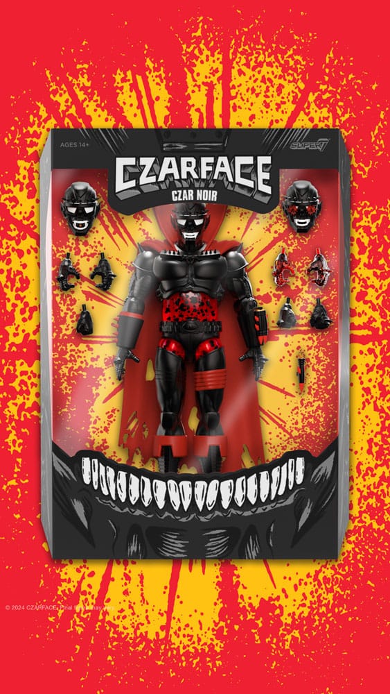 Czarface Ultimates Action Figure Wave 2 Czar Noir 18 cm