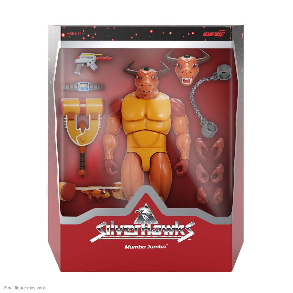 SilverHawks Ultimates Action Figure Mumbo Jumbo 18 cm