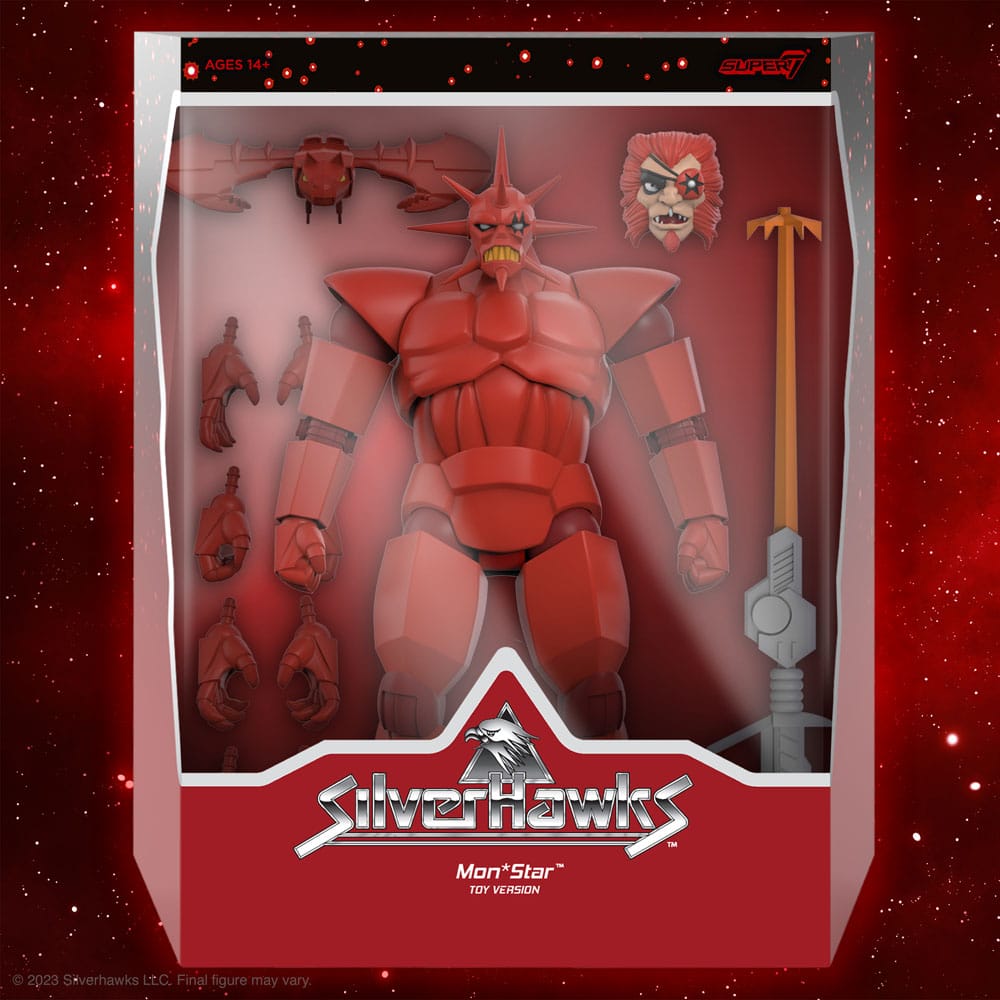 SilverHawks Ultimates Action Figure Mon*Star (Toy Version) 18 cm