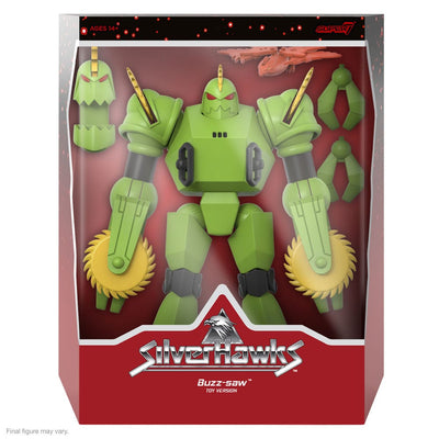 SilverHawks Ultimates Action Figure Buzz-Saw (Toy Version) 18 cm