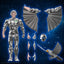 SilverHawks Ultimates Action Figure Quicksilver (Toy Version) 18 cm