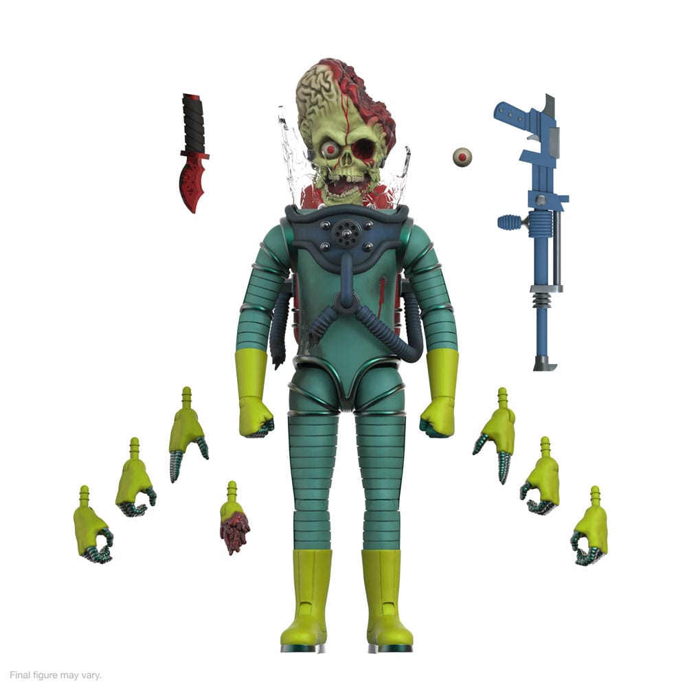 Mars Attacks Ultimates Action Figure Martian Wave 1 (Smashing the Enemy) 18 cm