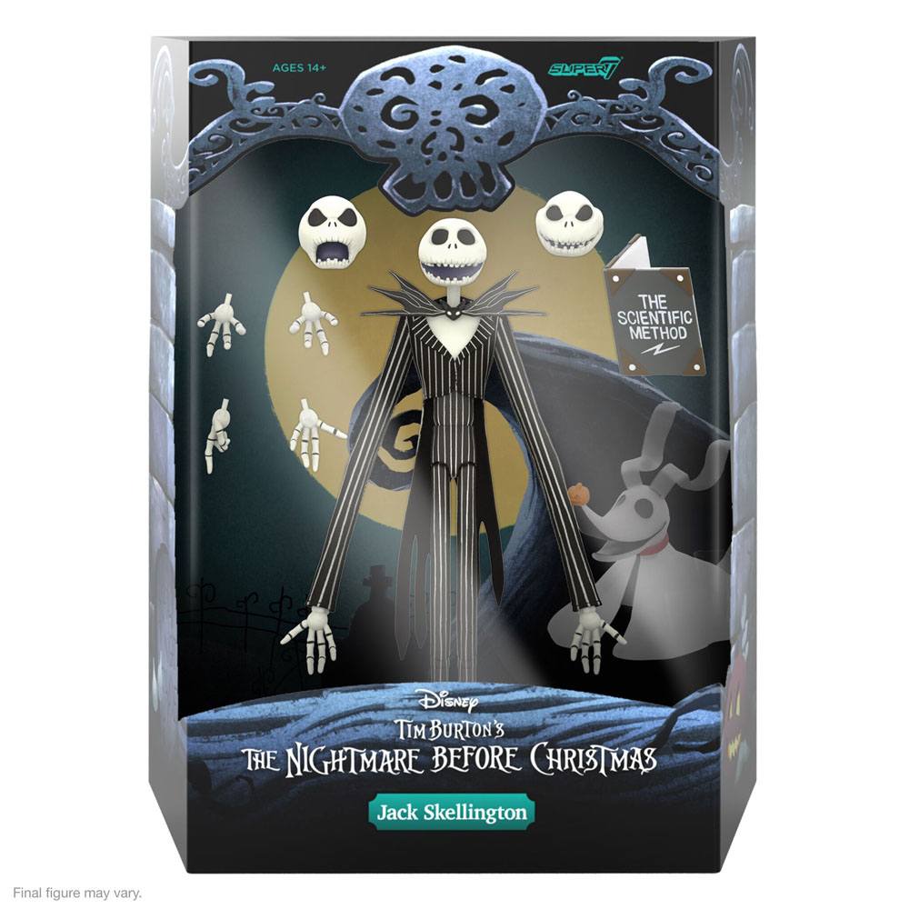 Nightmare Before Christmas Disney Ultimates Action Figure Jack Skellington 18 cm