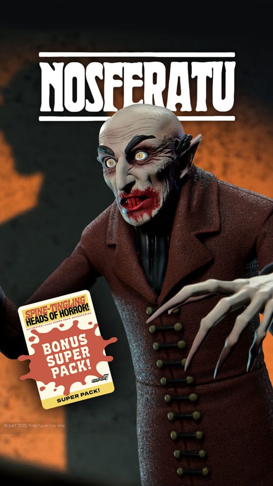 Nosferatu Ultimates Action Figure Count Orlok Wave 2 18 cm