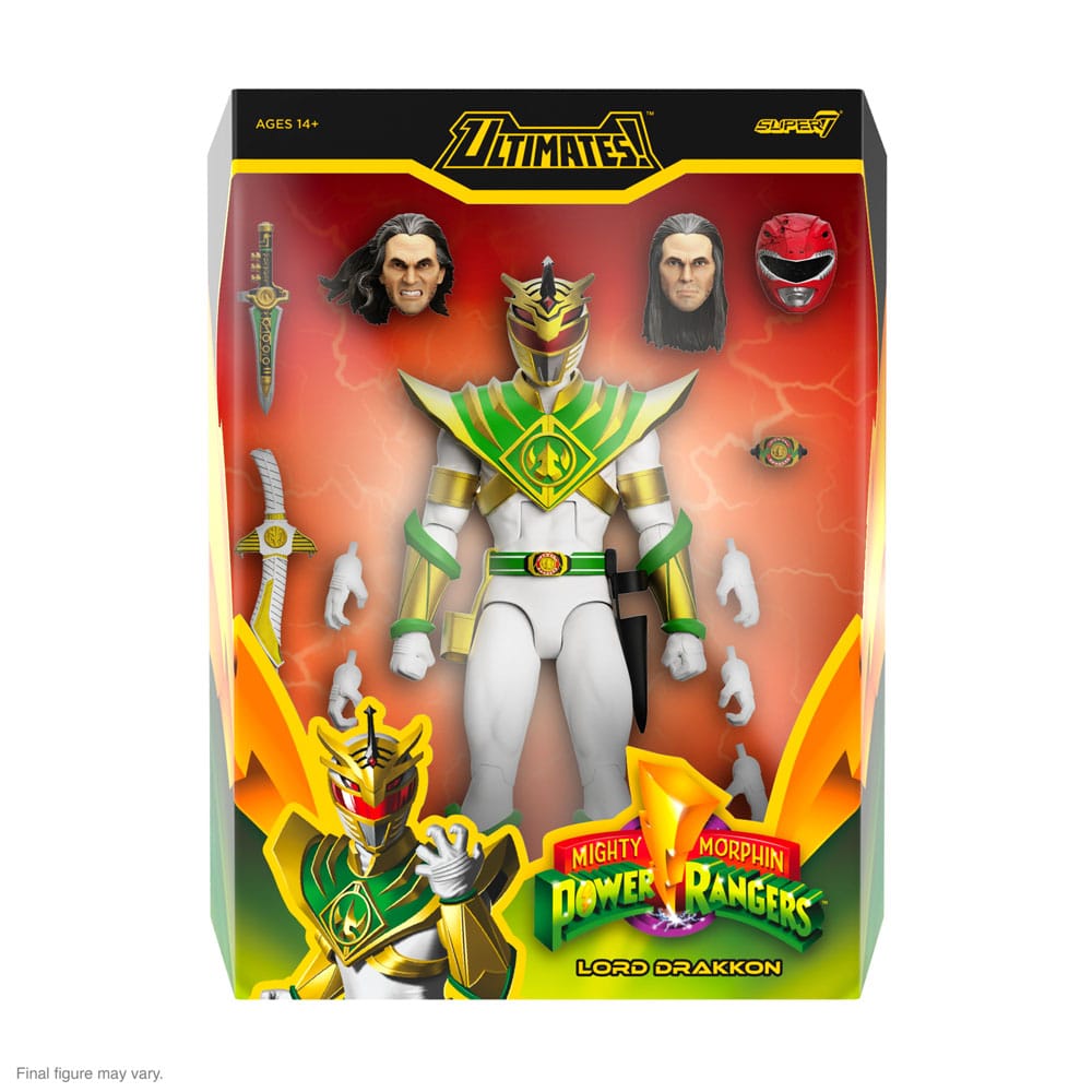 Power Rangers Ultimates Action Figure Mighty Morphin Power Rangers Lord Drakkon 18 cm