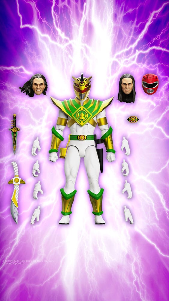 Power Rangers Ultimates Action Figure Mighty Morphin Power Rangers Lord Drakkon 18 cm