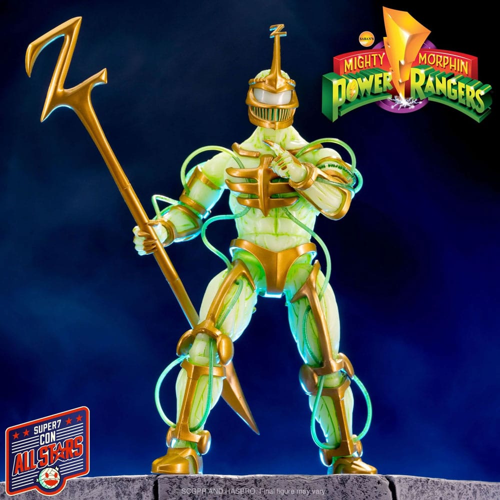 Mighty Morphin Power Rangers Ultimates! Action Figure Lord Zedd Imperial Gold Glow 18 cm