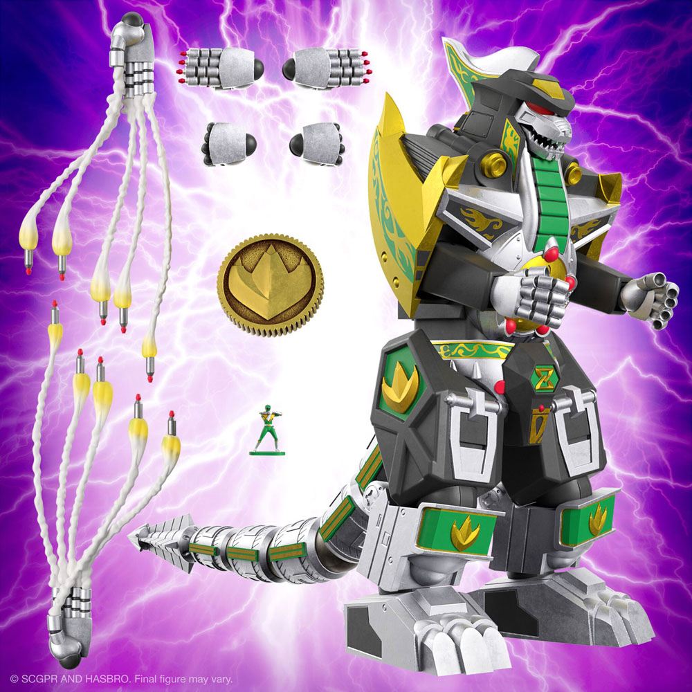 Mighty Morphin Power Rangers Ultimates Action Figure Dragonzord 23 cm