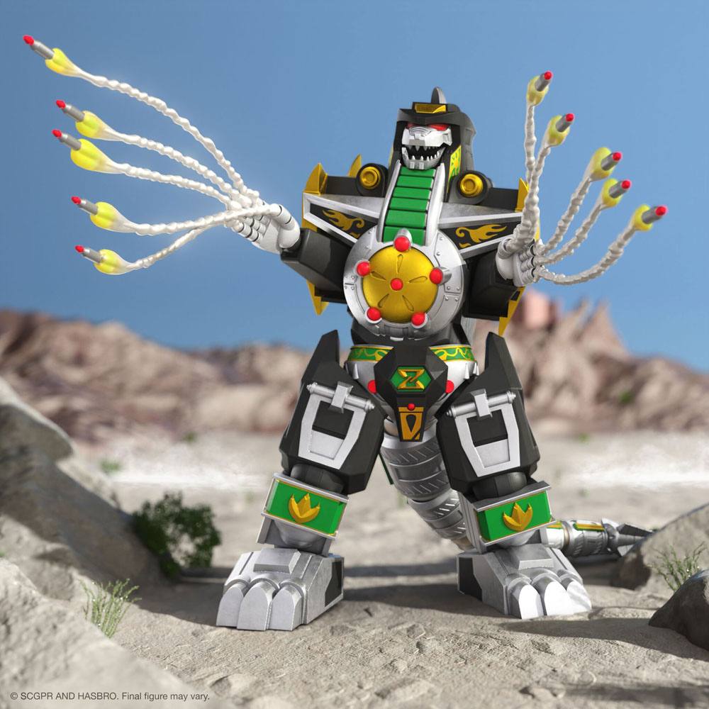 Mighty Morphin Power Rangers Ultimates Action Figure Dragonzord 23 cm