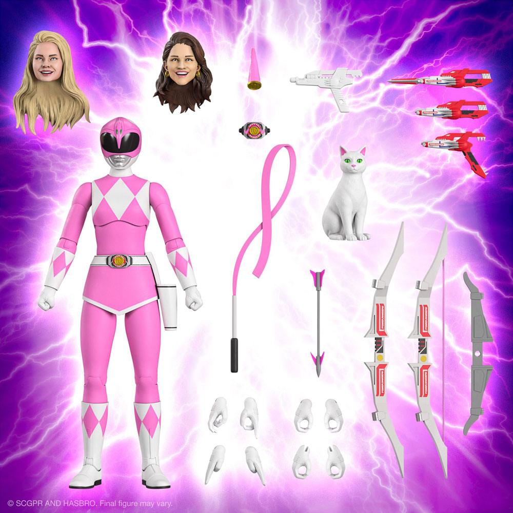 Mighty Morphin Power Rangers Ultimates Action Figure Pink Ranger 18 cm